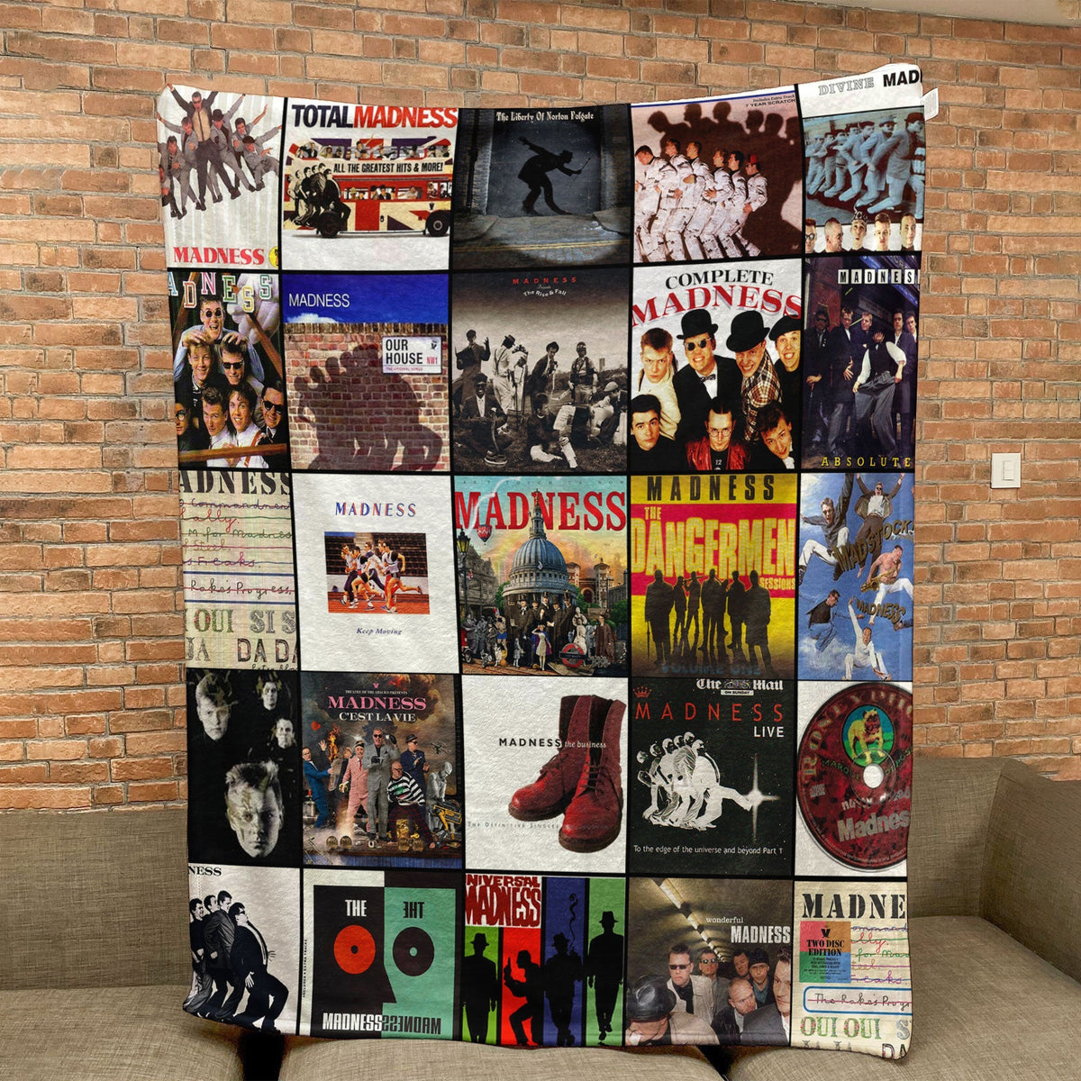 Madness Sherpa Blanket – A Ska & Pop Tribute for True Fans