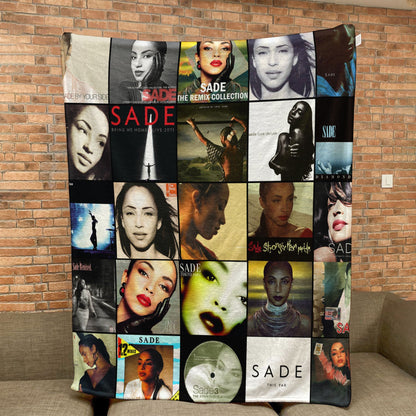 Sade Sherpa Blanket – A Smooth, Soul-Soothing Tribute