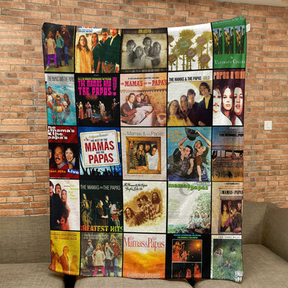 The Mamas & The Papas Sherpa Blanket – A California Dreaming Nostalgia Quilt