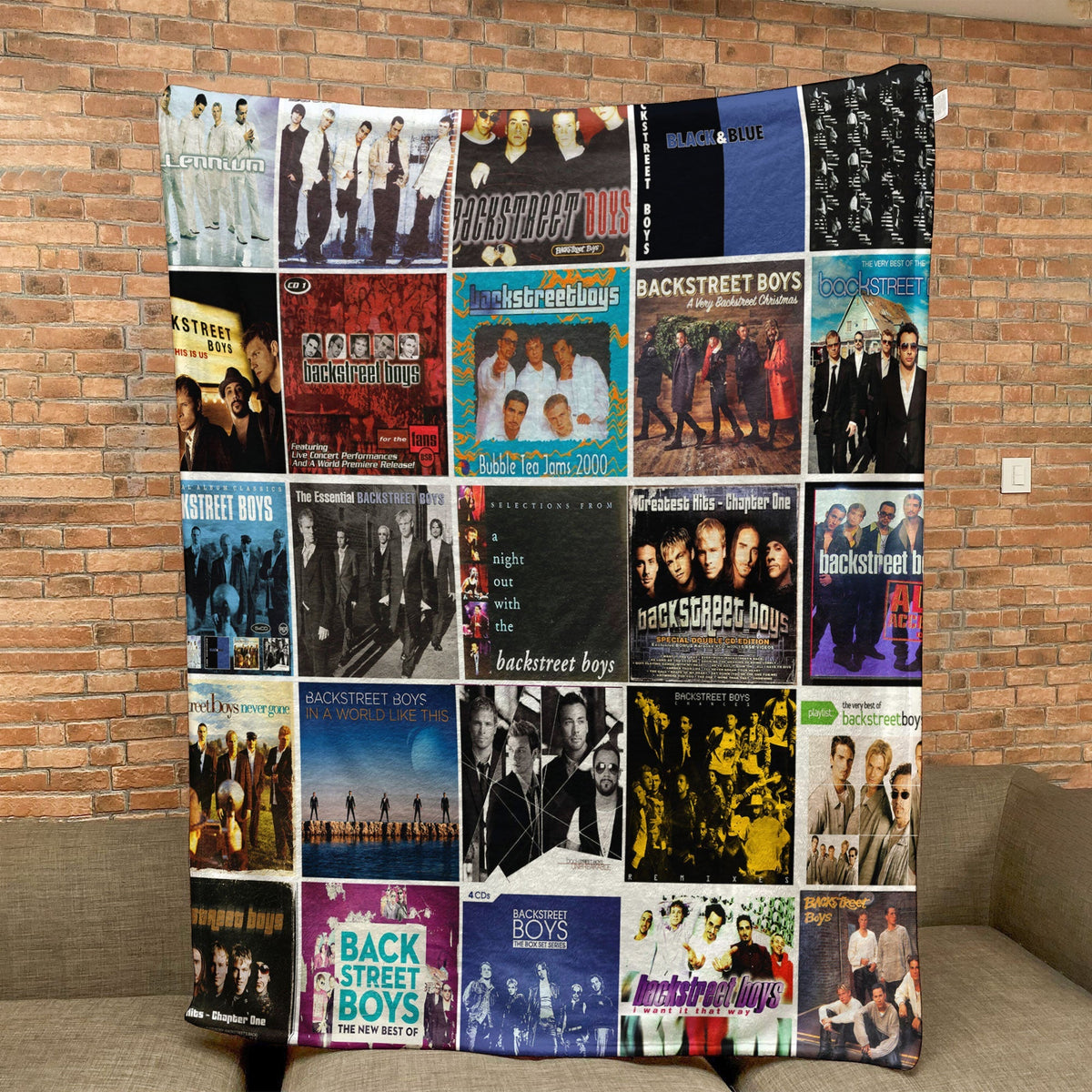Backstreet Boys Sherpa Blanket – A Nostalgic Tribute to Pop’s Golden Era
