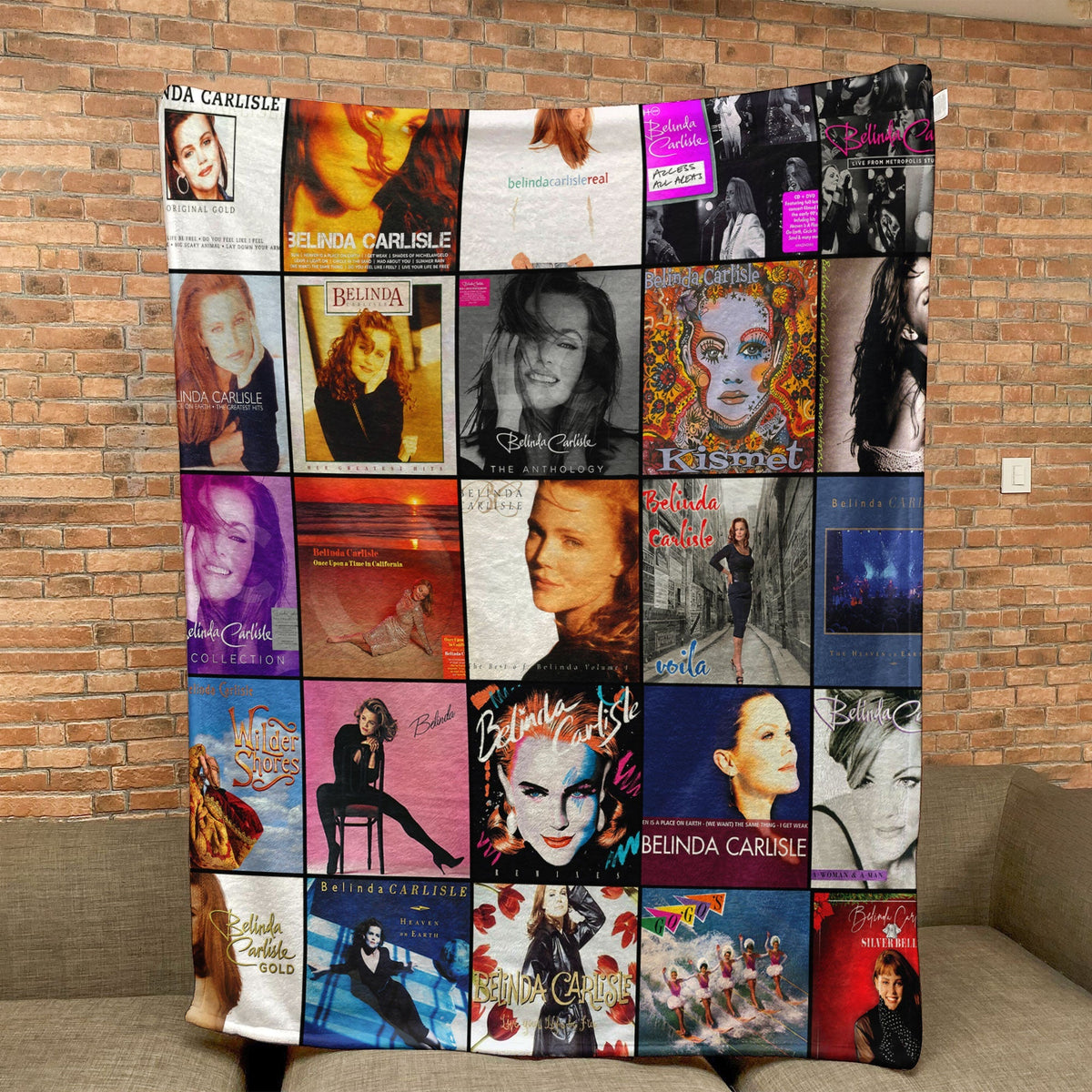 Belinda Carlisle Sherpa Blanket – A Warm Journey Through Timeless Hits