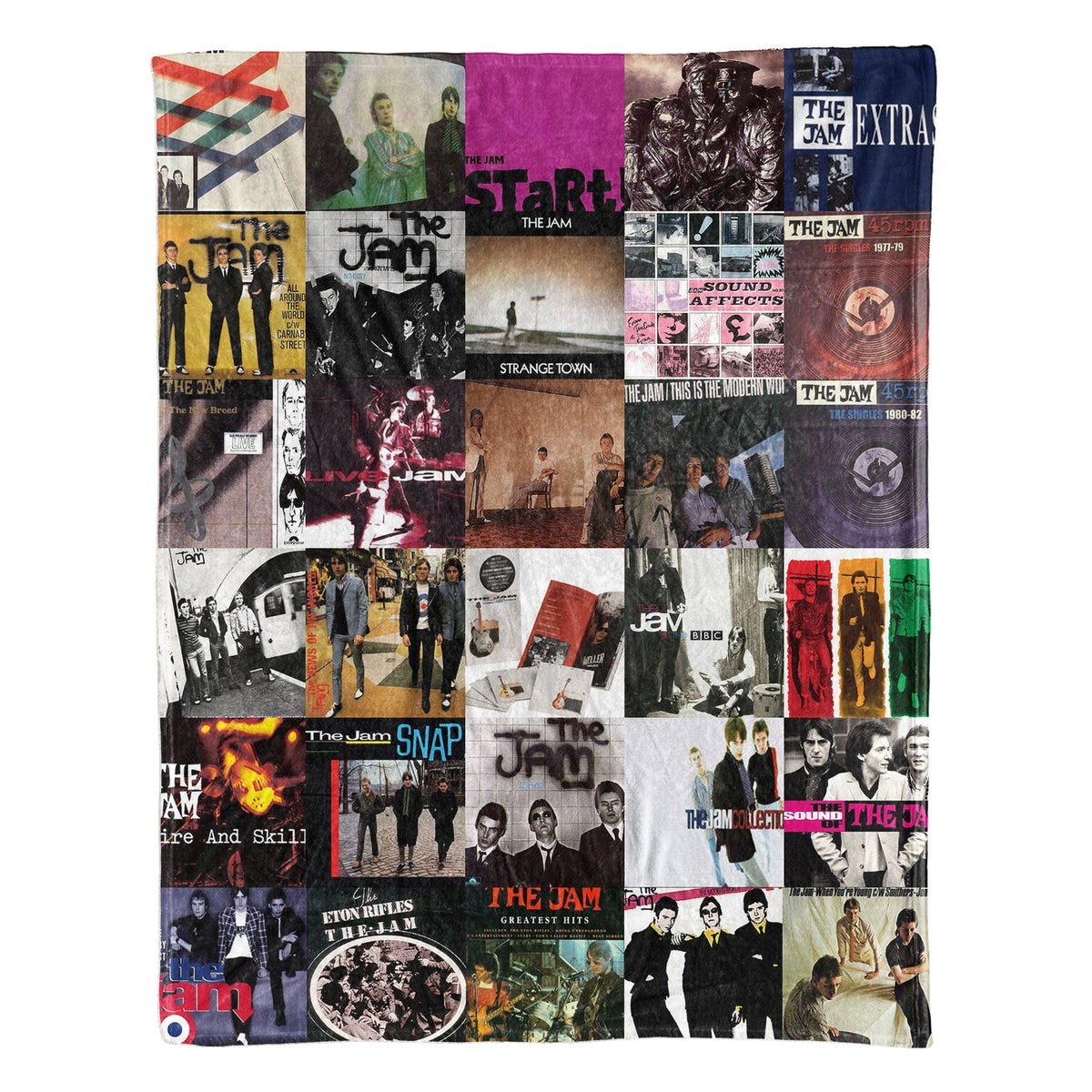The Jam Sherpa Blanket – A Mod Revival Classic for True Fans