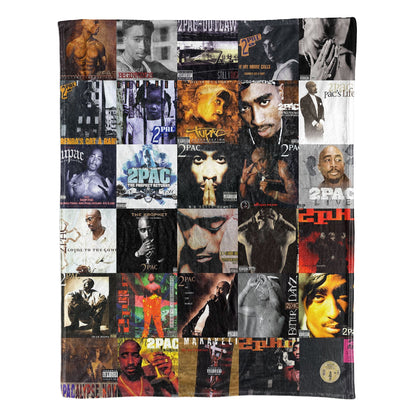 2Pac Sherpa Blanket – West Coast Legend Warmth Wrapped in Iconic Album Art