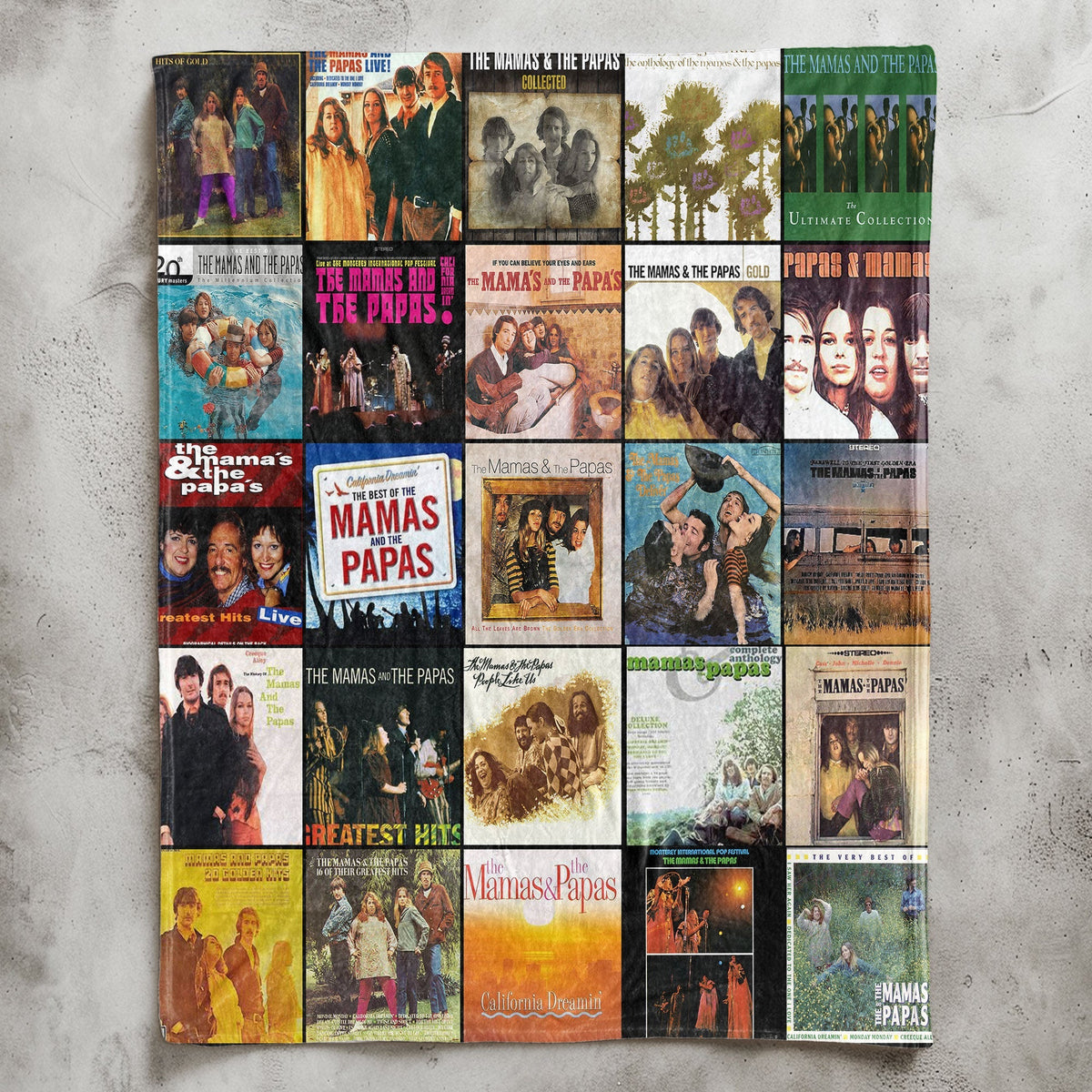 The Mamas & The Papas Sherpa Blanket – A California Dreaming Nostalgia Quilt