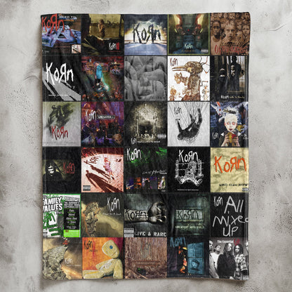 KoRn Sherpa Blanket – A Raw, Nostalgic Tribute to Nu-Metal Legends