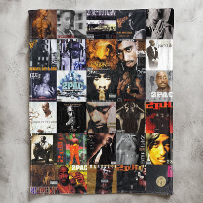 2Pac Sherpa Blanket – West Coast Legend Warmth Wrapped in Iconic Album Art