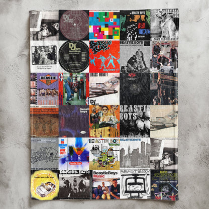 Beastie Boys Sherpa Blanket – Hip-Hop & Punk Fusion Warmth Wrapped in Iconic Album Art