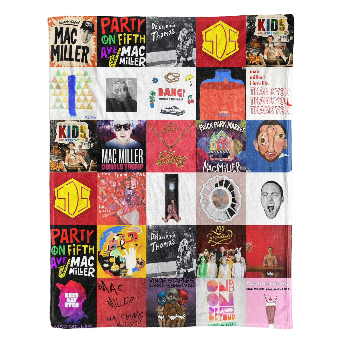 Mac Miller Sherpa Blanket – A Warm Tribute to a Modern Legend