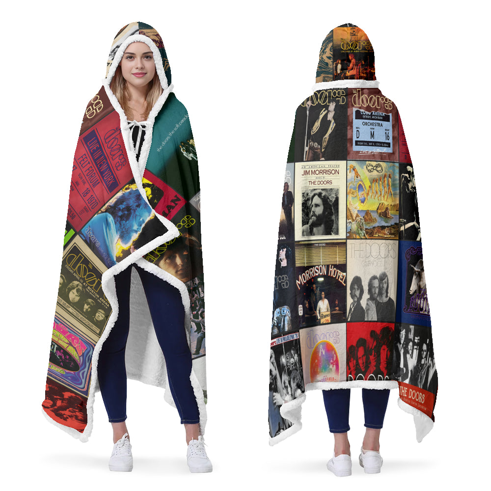 Fleetwood Mac Wearable Hooded Blanket – A Cozy Wave of Classic Rock Nostalgia