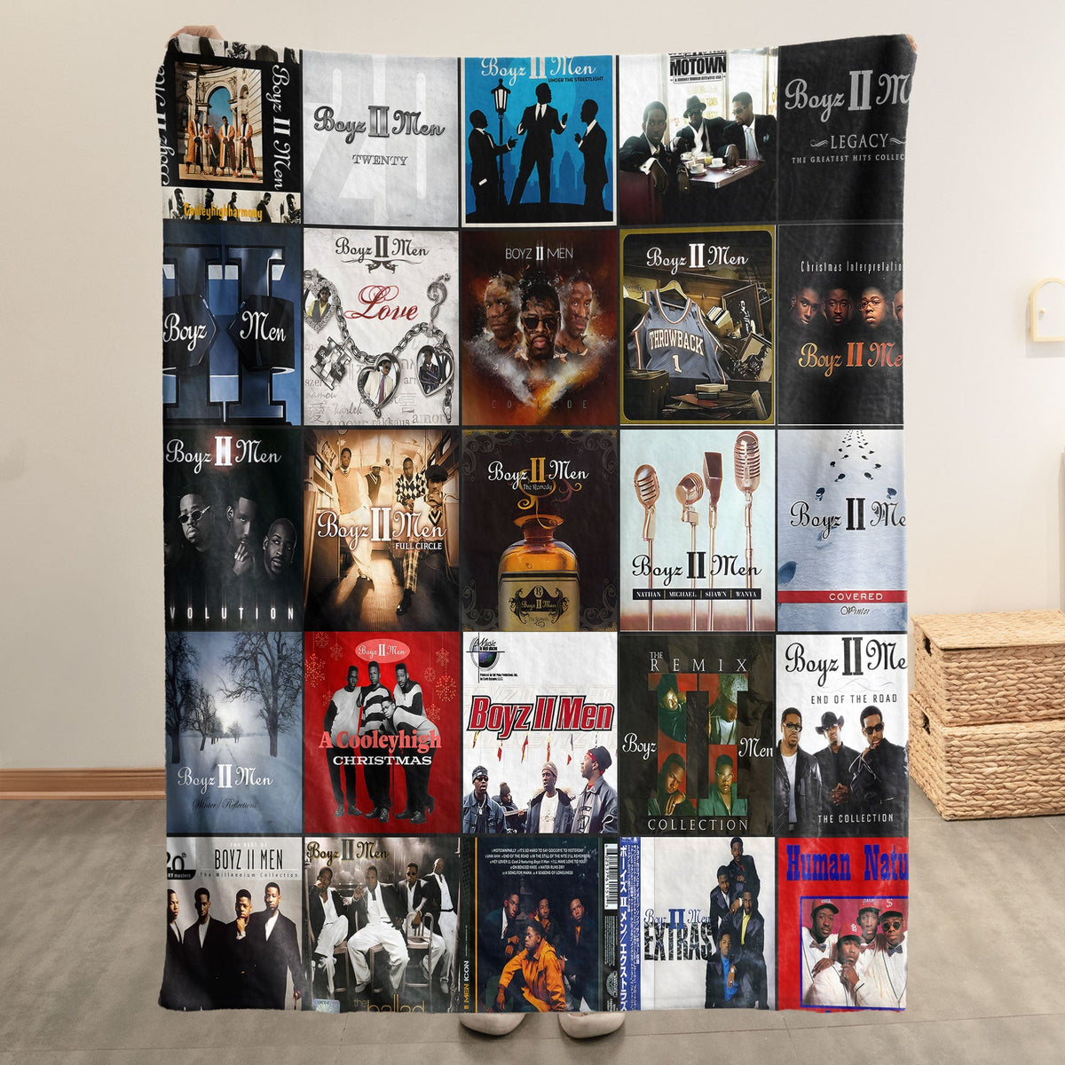 Boyz II Men Sherpa Blanket – A Soulful Journey Through Classic R&B Memories