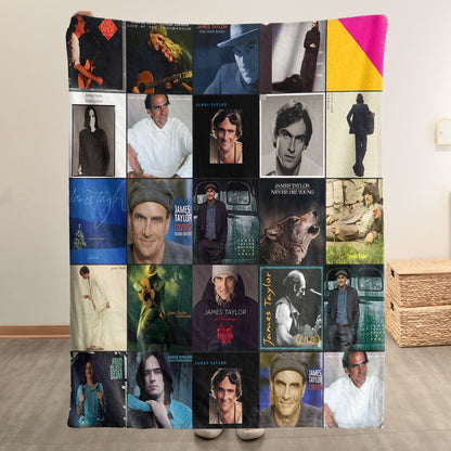James Taylor Sherpa Blanket – A Warm Folk-Rock Tribute for True Fans