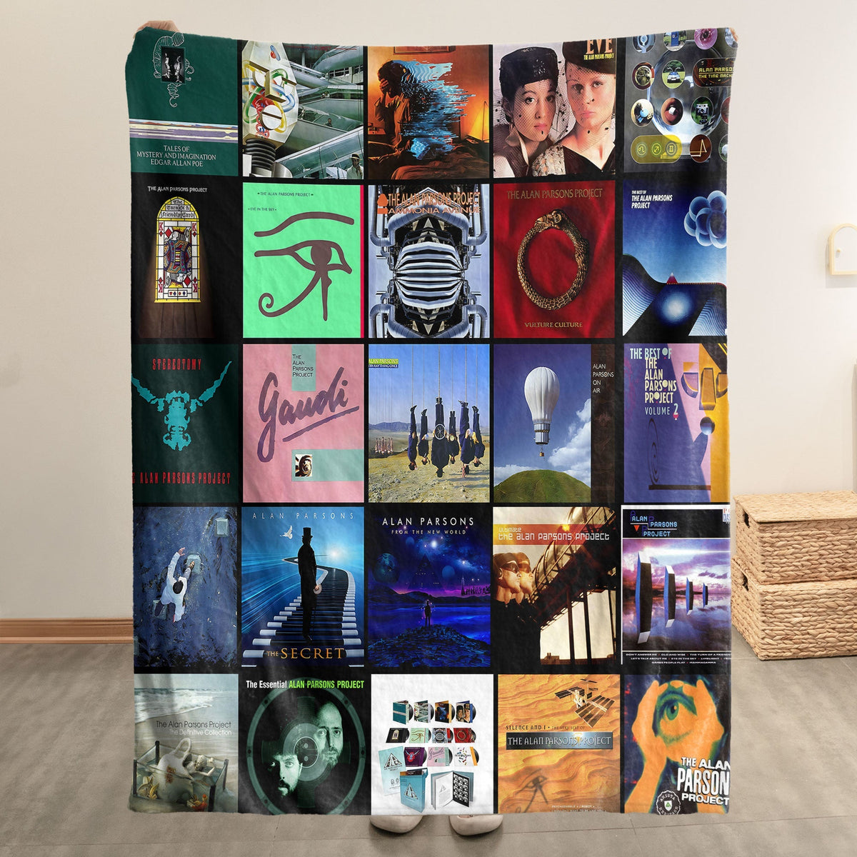 The Alan Parsons Project Sherpa Blanket – A Timeless Prog-Rock Tribute for True Fans