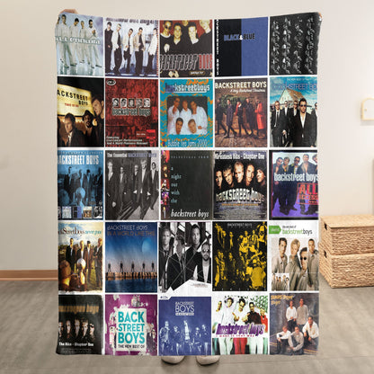 Backstreet Boys Sherpa Blanket – A Nostalgic Tribute to Pop’s Golden Era