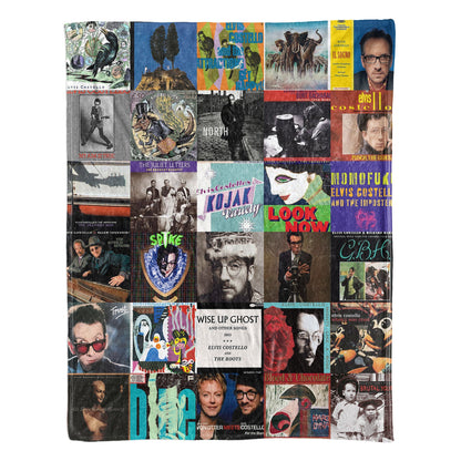 Elvis Costello Sherpa Blanket – A Timeless Journey Through His Iconic Eras