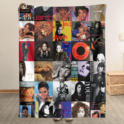 Janet Jackson Sherpa Blanket – A Soft Tribute to an Icon