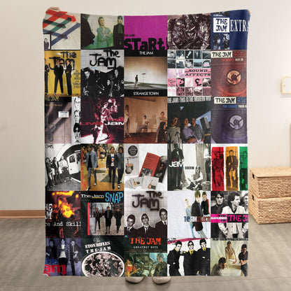 The Jam Sherpa Blanket – A Mod Revival Classic for True Fans