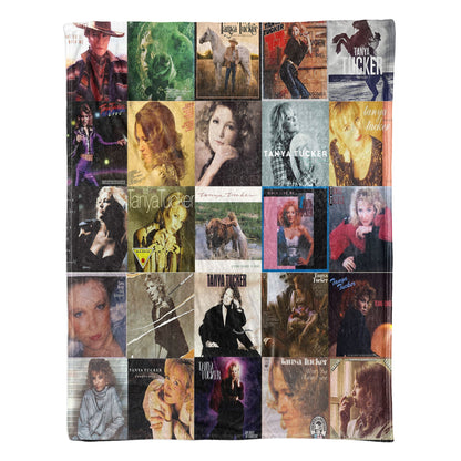 Tanya Tucker Sherpa Blanket – A Classic Country Tribute for True Fans