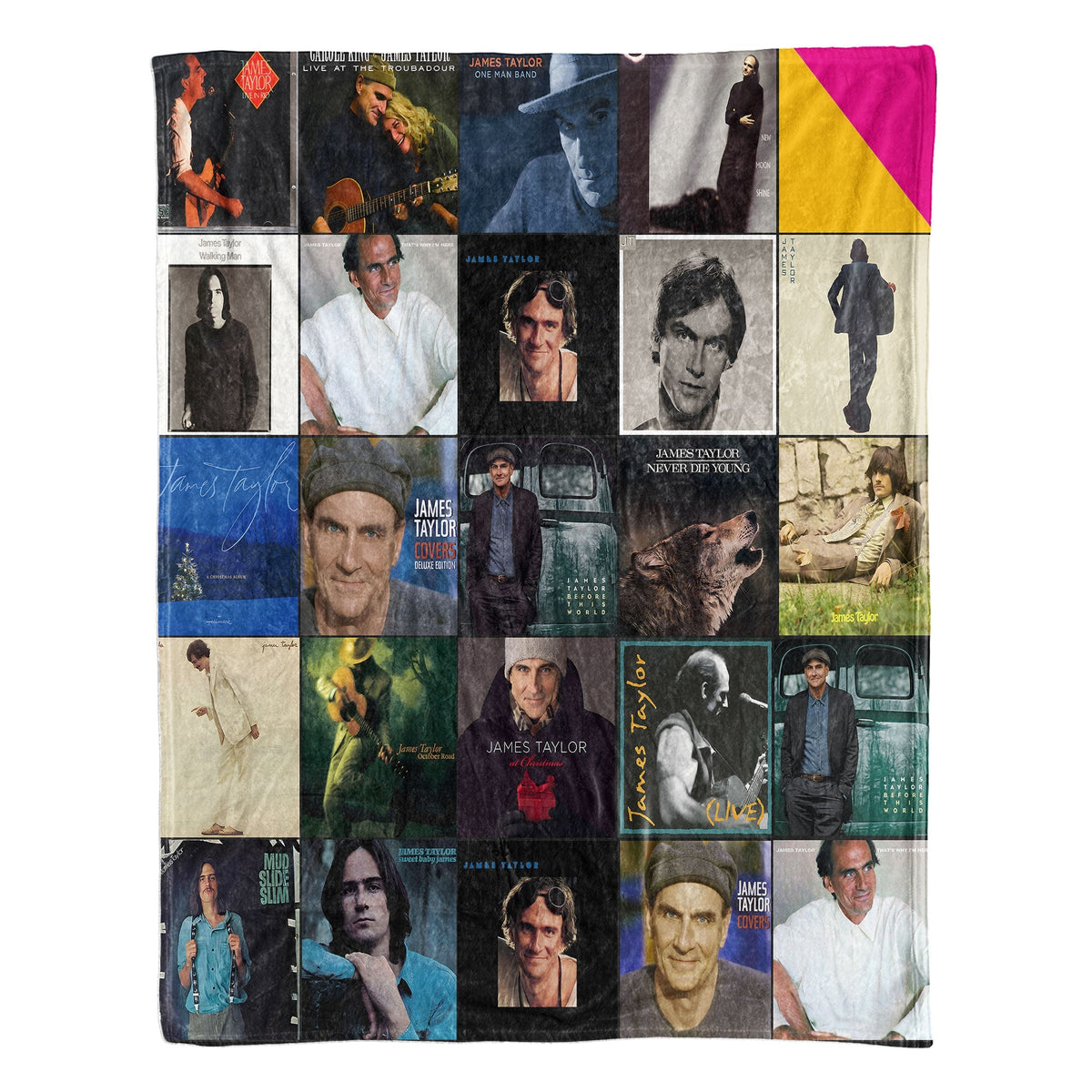 James Taylor Sherpa Blanket – A Warm Folk-Rock Tribute for True Fans