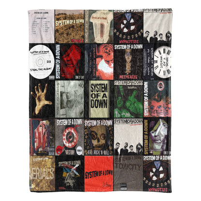 System Of A Down Sherpa Blanket – A Raw, Iconic Tribute for True Fans