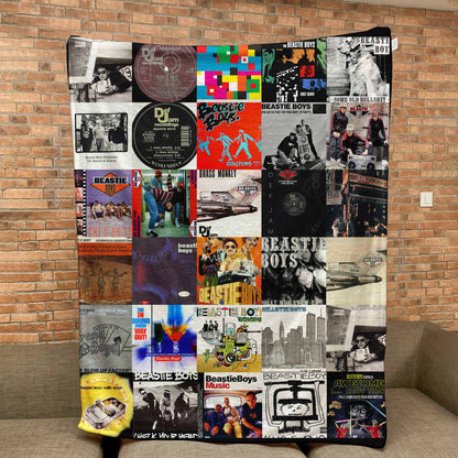 Beastie Boys Sherpa Blanket – Hip-Hop & Punk Fusion Warmth Wrapped in Iconic Album Art