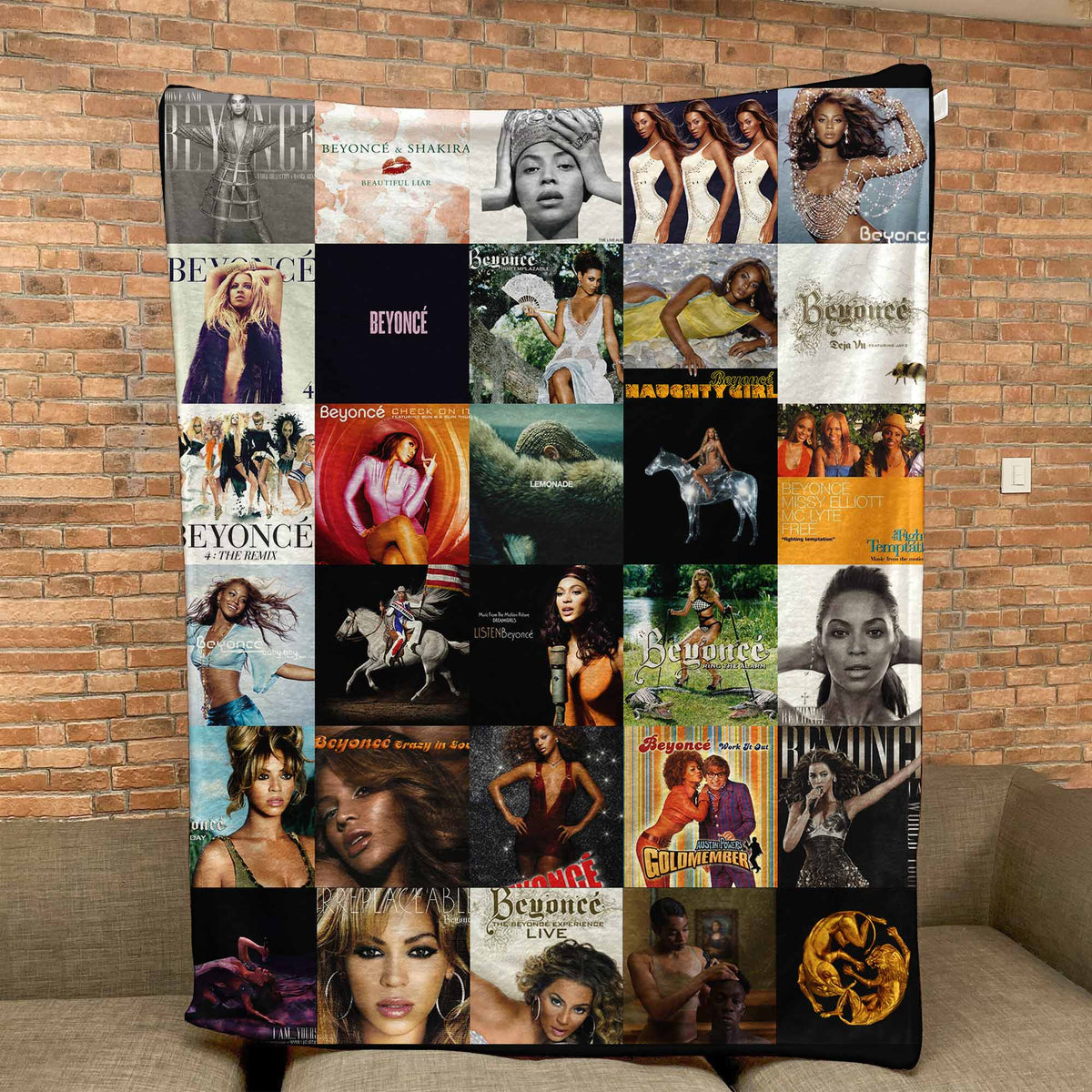 Beyoncé Sherpa Blanket – A Cozy Tribute to the Queen