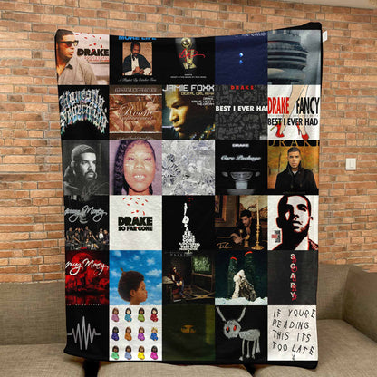 Drake Sherpa Blanket – A Luxe Tribute to Every Era of an Icon