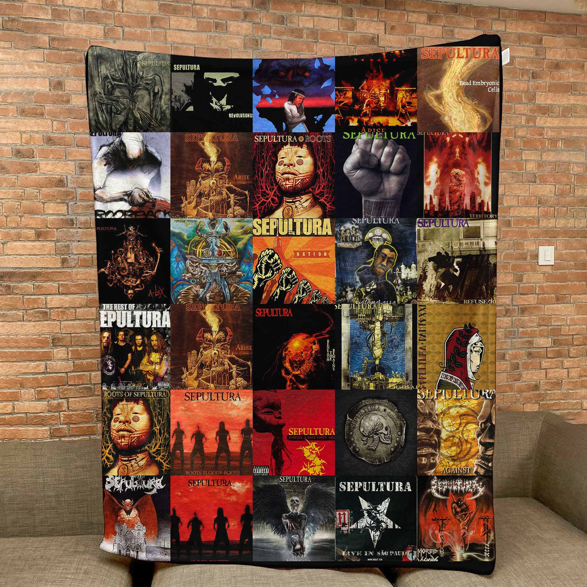 Sepultura Sherpa Blanket – A Heavy Metal Legacy You Can Feel