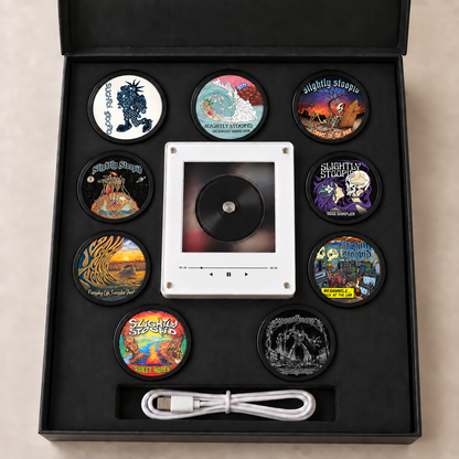 Slightly Stoopid MagTune Mini CD Player Light Box - Album Art Disc Night Light, USB Backlit Reggae Rock Band Fan Gift