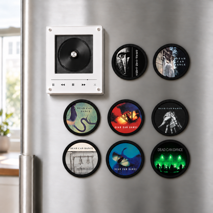 Dead Can Dance MagTune Mini CD Player Light - Premium Darkwave Music Merchandise, Within the Realm of a Dying Sun LED Night Light Decor Fan Gift
