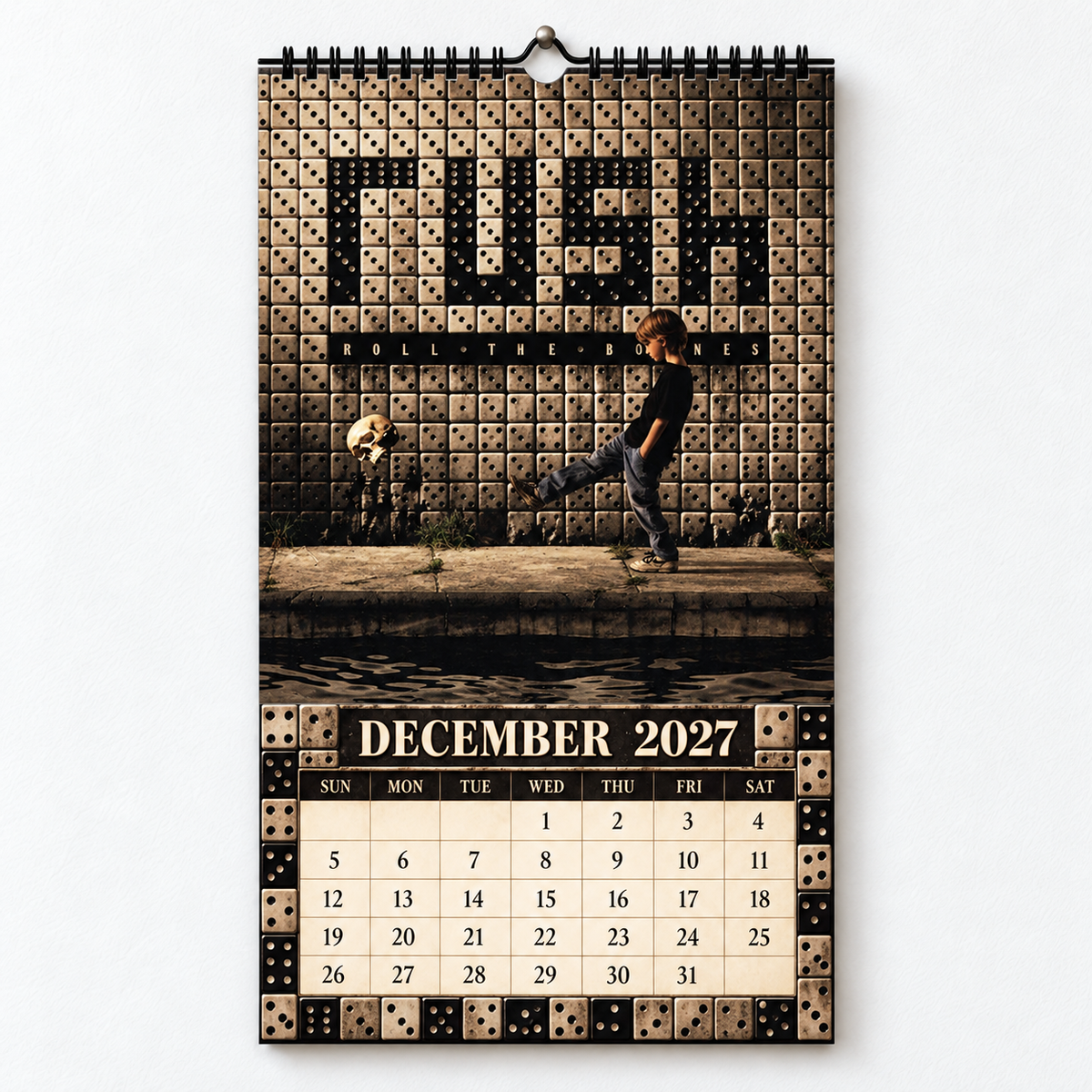 2027 Rush Album Cover Wall Calendar – Classic Progressive Rock Band Calendar, Vintage Music Memorabilia, Neil Peart Fan Gift