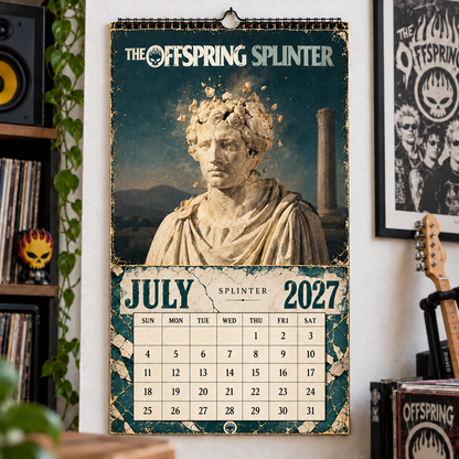 The Offspring 2027 Album Covers Music Wall Calendar - Timeless Punk Rock Classic Album Art Hanging Calendar