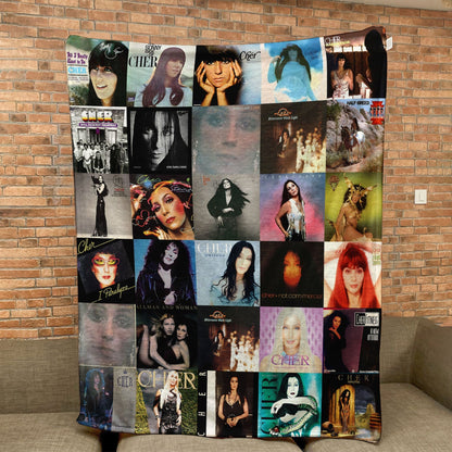 Cher Sherpa Blanket – A Glamorous Tribute to an Icon