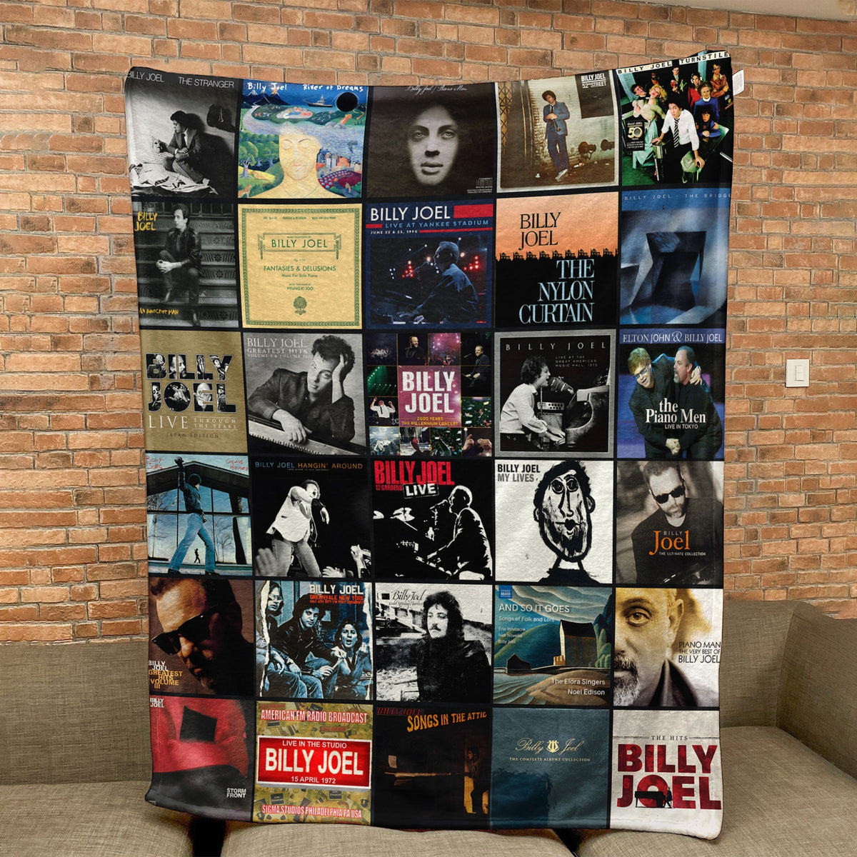 Billy Joel Sherpa Blanket – A Warm Tribute to the Piano Man’s Greatest Eras
