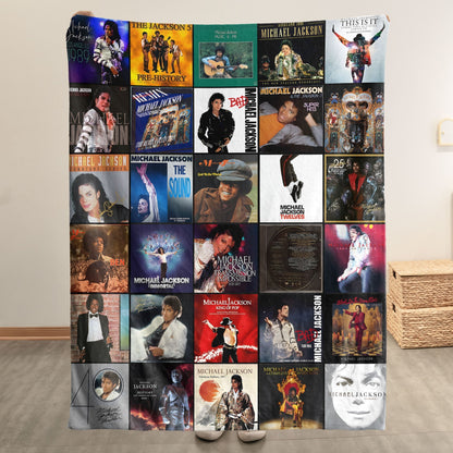 Michael Jackson Sherpa Blanket – A Timeless Tribute to the King of Pop