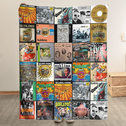 Sublime Sherpa Blanket – A Laid-Back Tribute to Long Beach Legends