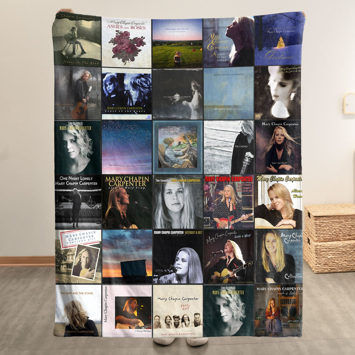 Mary Chapin Carpenter Sherpa Blanket – A Warm Tribute to a Folk-Country Legend