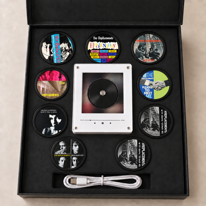 The Replacements MagTune Mini CD Player Light Box - Album Art Disc Night Light, USB Backlit Alternative Rock Band Fan Gift